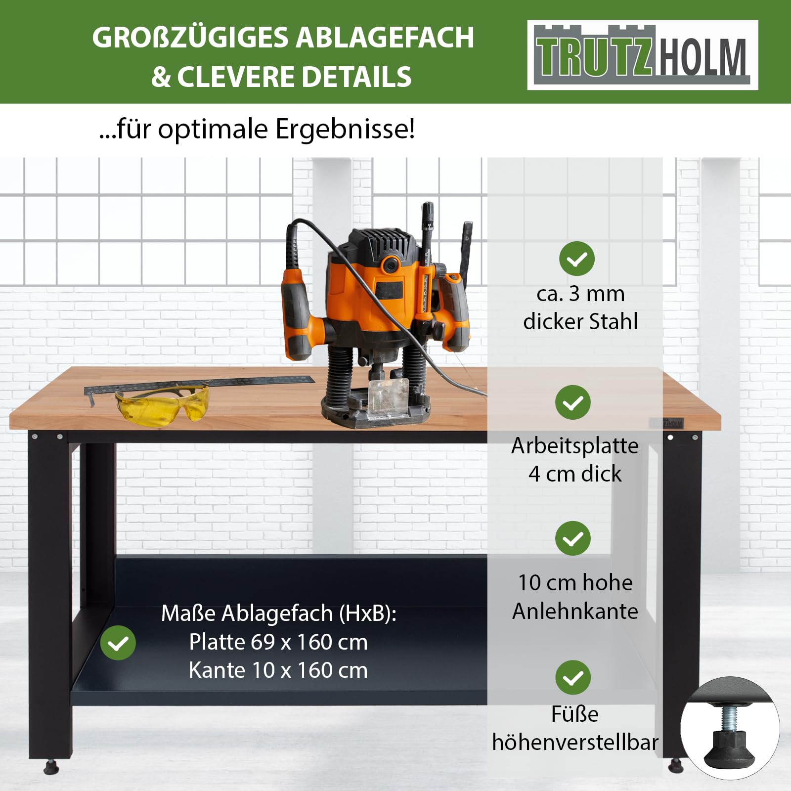 trutzholm-werkbank-profiline-xxl-170cm-hartholz-1000kg-anthrazit image 8