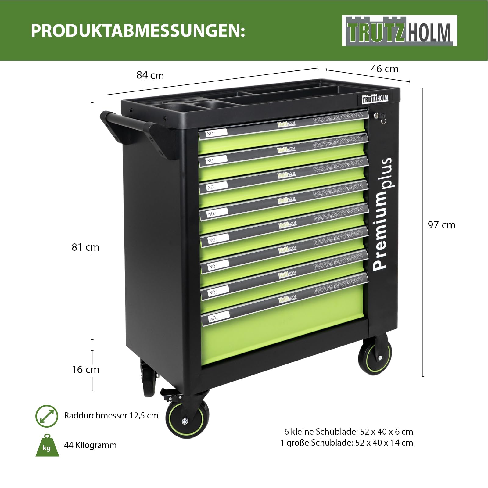 trutzholm-werkstattwagen-254-tlg-best-ckt-8-schubladen-gr-n image 2