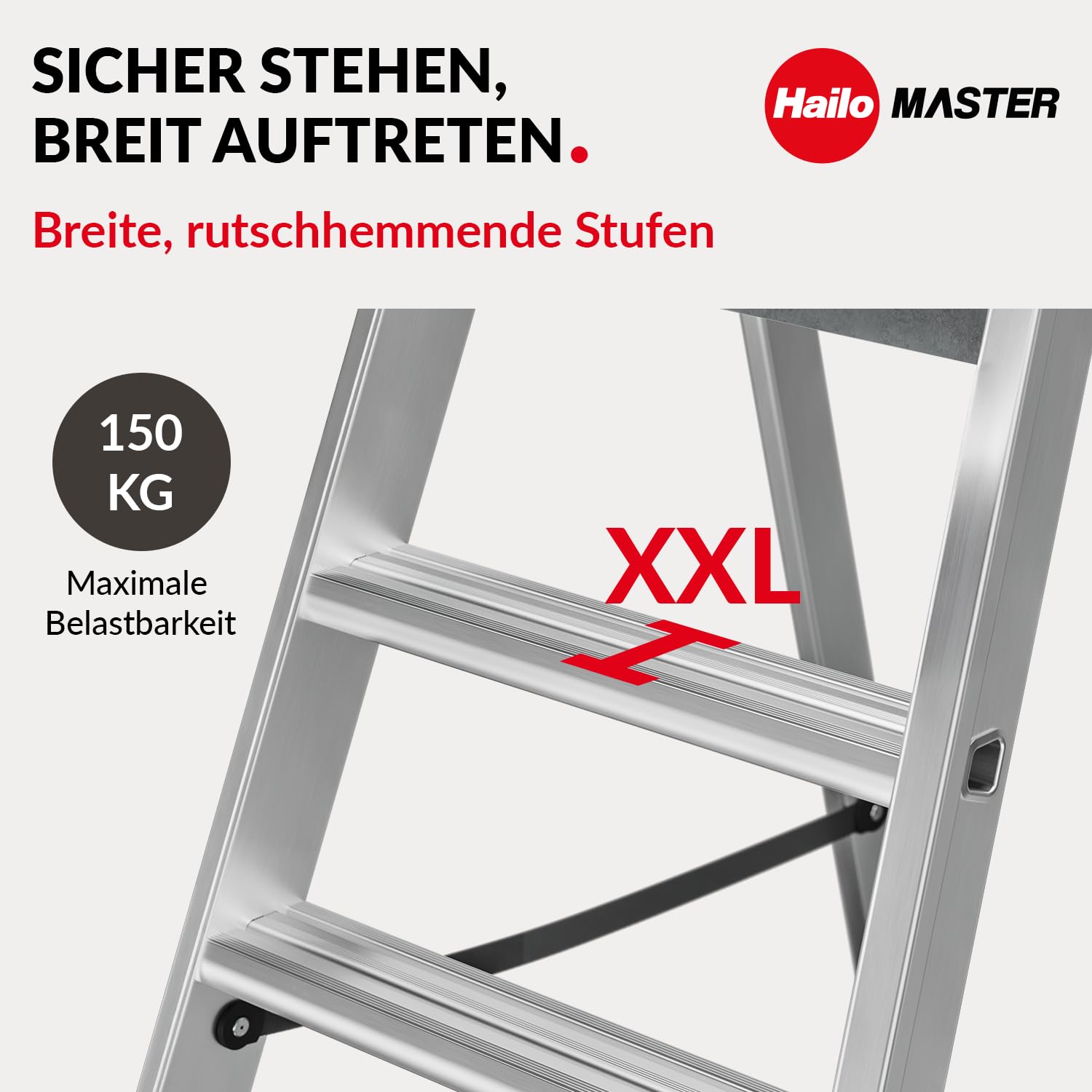 hailo-master-p80-plattformleiter-4-stufen-150-kg image 3