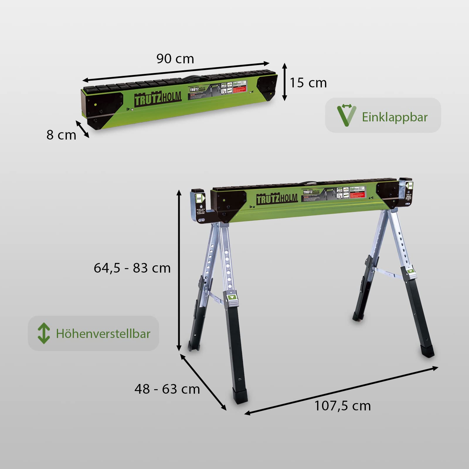 trutzholm-arbeitsb-cke-s-gebock-stahl-h-henverstellbar-650kg image 3