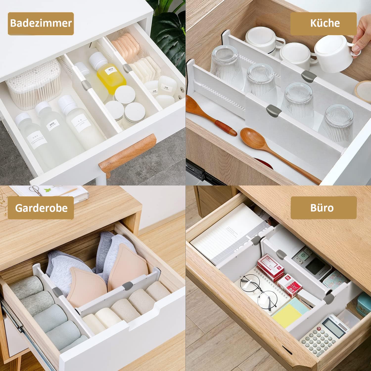 senenqu-schubladentrenner-verstellbar-33-55cm-4er-set-wei image 7