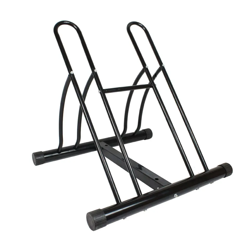 trutzholm-fahrradst-nder-boden-54-5x60-cm-schwarz-f-r-2-fahrr-der image 1