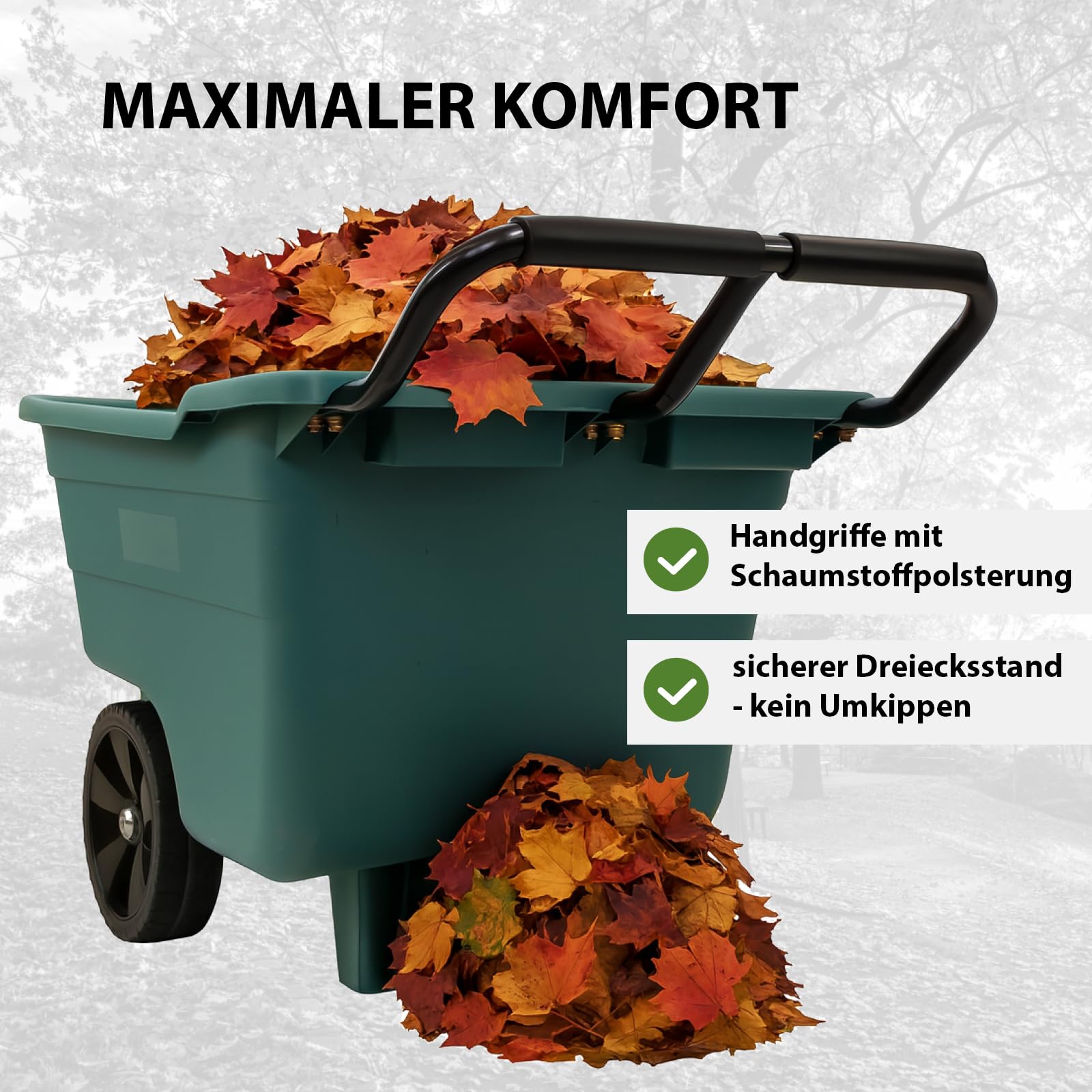 trutzholm-schubkarren-gartenwagen-250-kg-90-l-wanne-gr-n image 4