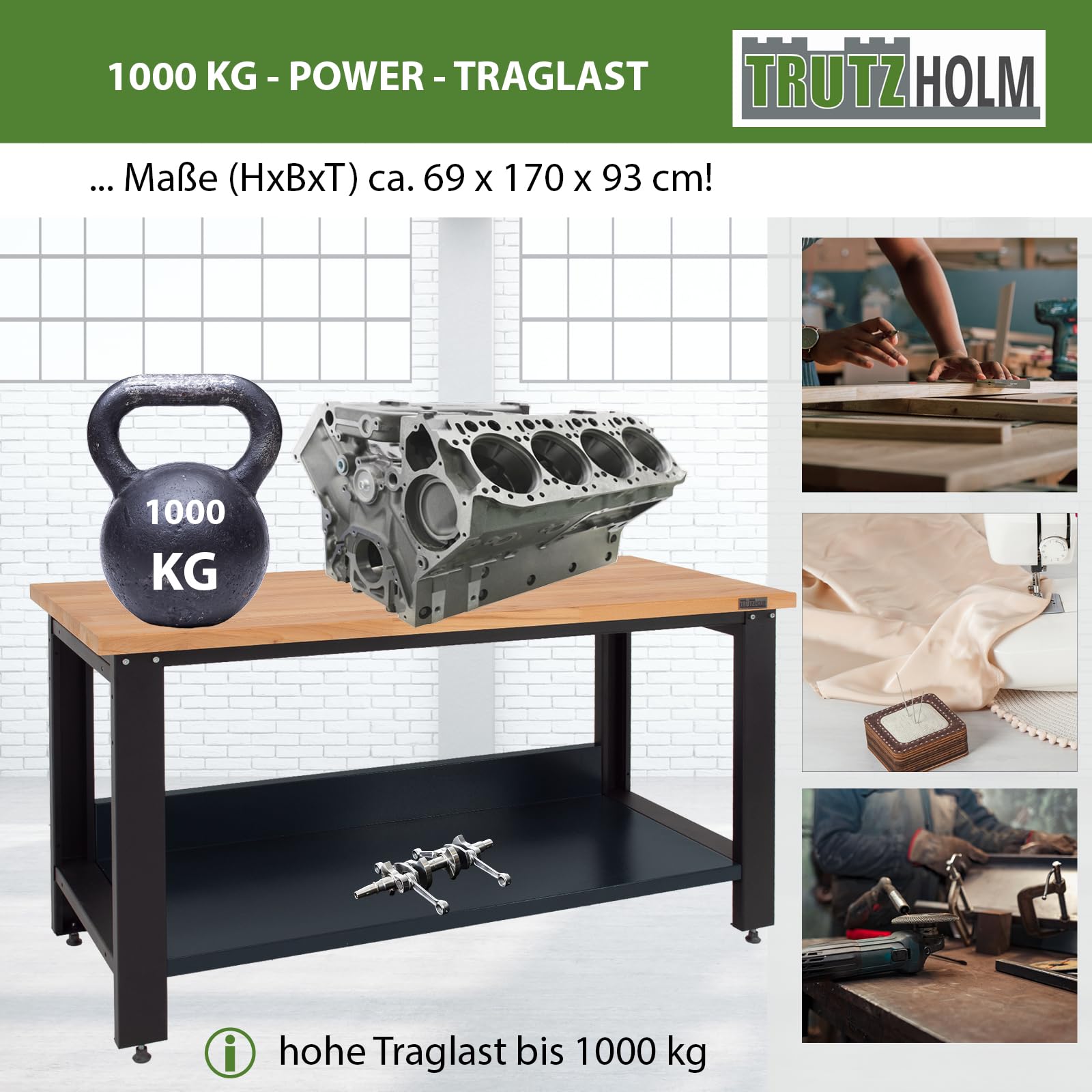 trutzholm-werkbank-profiline-xxl-170cm-hartholz-1000kg-anthrazit image 5