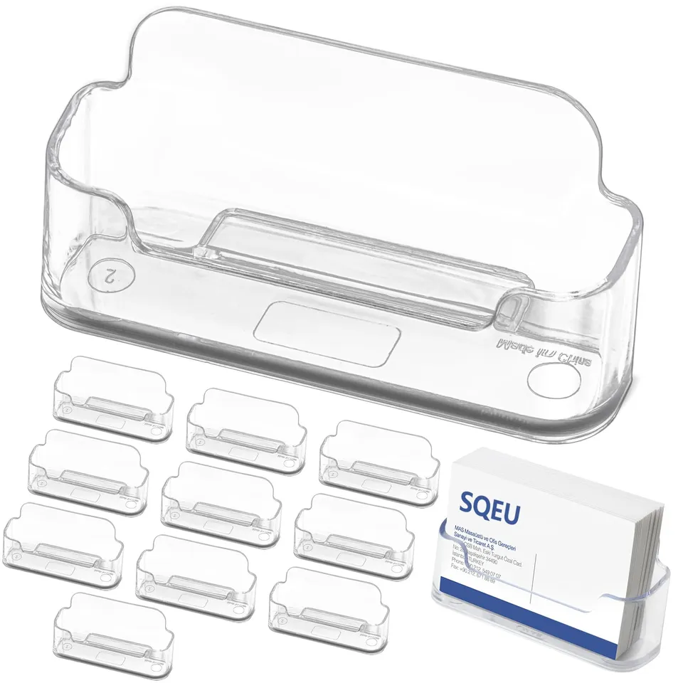 senenqu-visitenkartenhalter-acryl-transparent-12er-set image 1