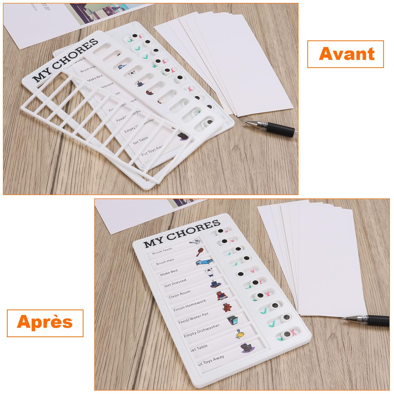 senenqu-checklist-board-to-do-liste-4er-set-abwischbar image 4