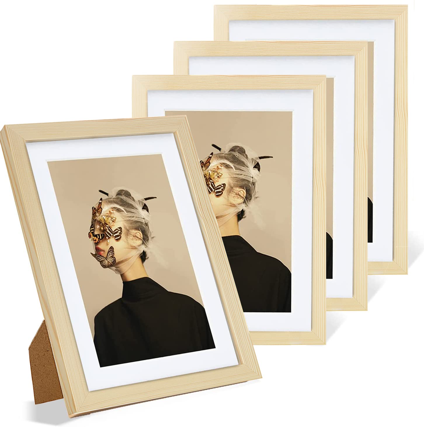 senenqu-picture-frames-a4-bilderrahmen-21x29-7-cm-4-st-ck image 1