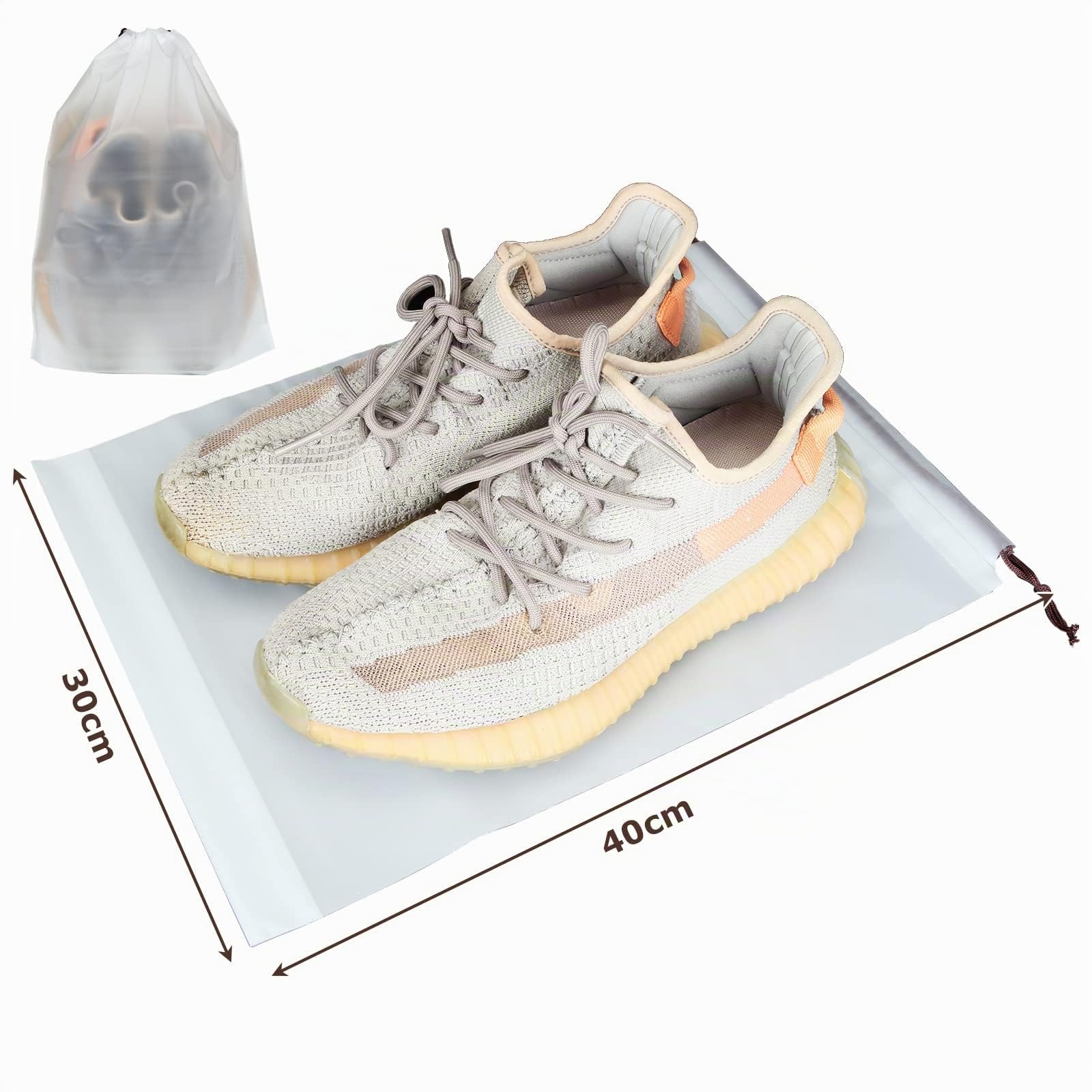 senenqu-schuhbeutel-transparent-40x30-cm-60er-pack-mit-kordelzug image 2