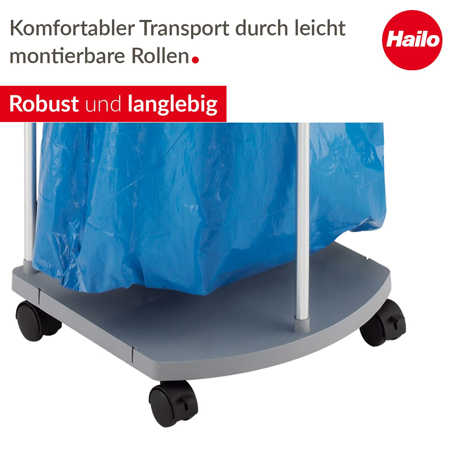 hailo-profiline-mss-xxxl-m-lleimer-120-l-mit-rollen-silber image 3