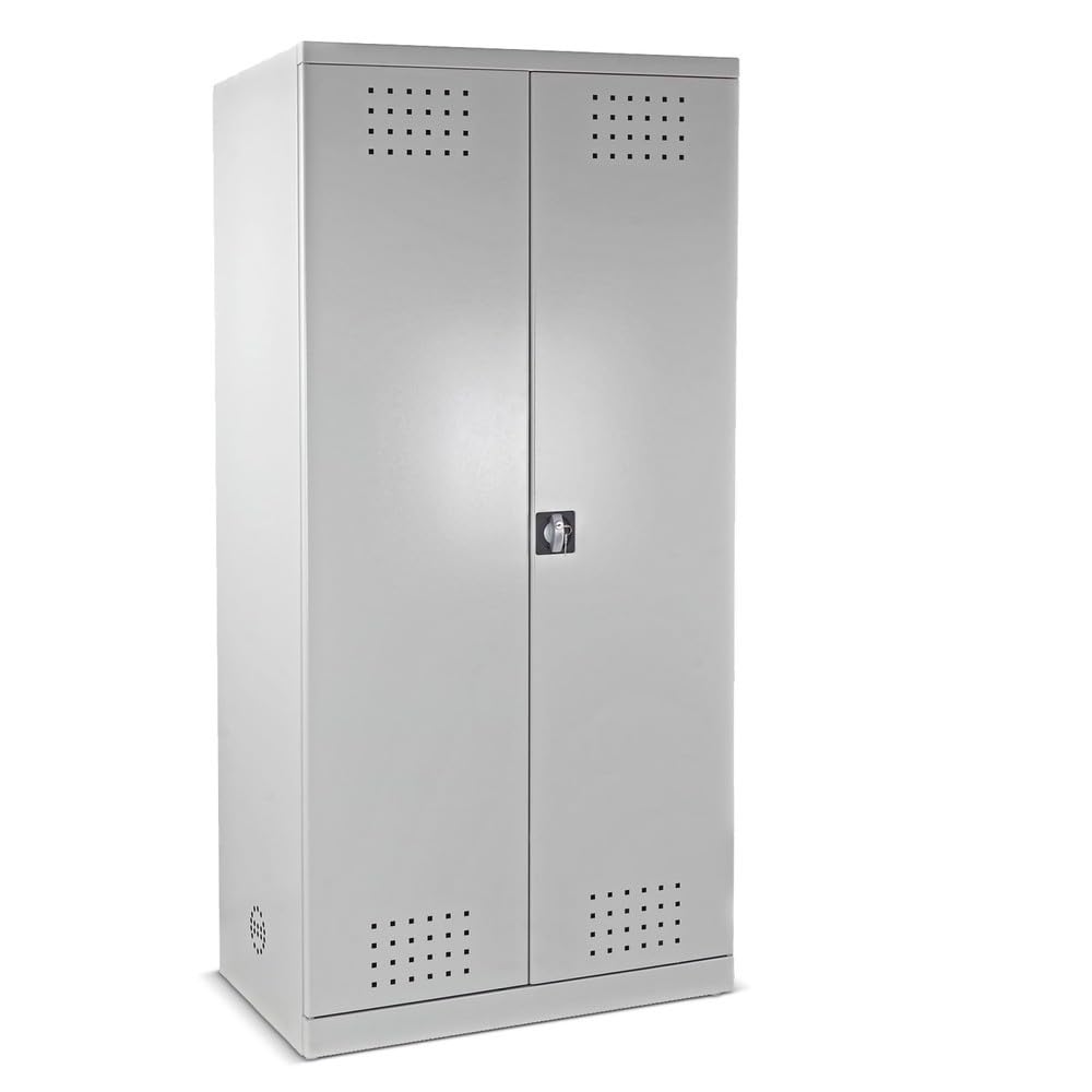 hemmdal-schwerlastregale-gefahrstoffschrank-stahl-grau-192x92x58 image 1