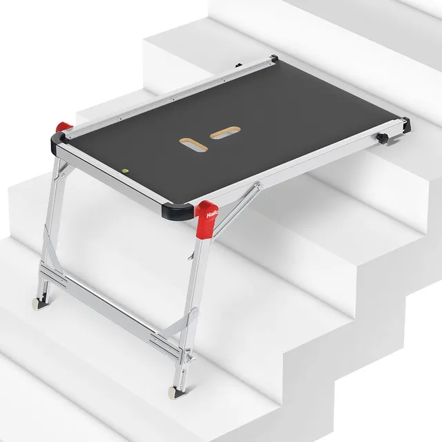 hailo-tp1-treppenpodest-arbeitsplattform-150-kg-verstellbar image 1