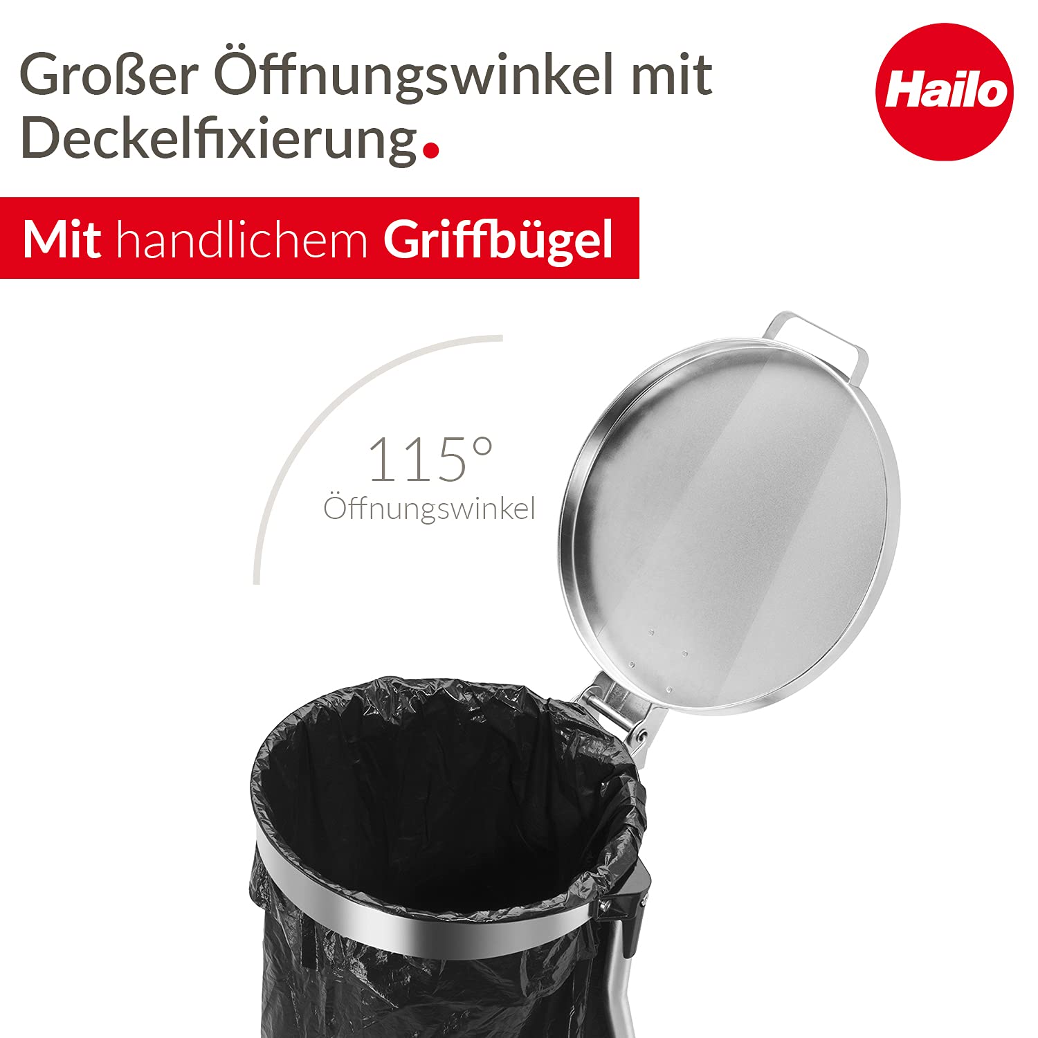 hailo-m-lleimer-profiline-mss-xxxl-120l-silber-st-nder image 2