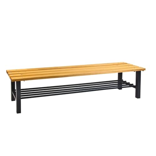 hemmdal-werkb-nke-umkleidesitzbank-200-cm-mit-schuhrost image 7