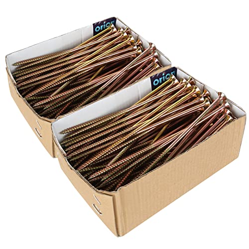 senenqu-holzschrauben-6x160mm-verzinkt-100er-pack-senkkopf image 8