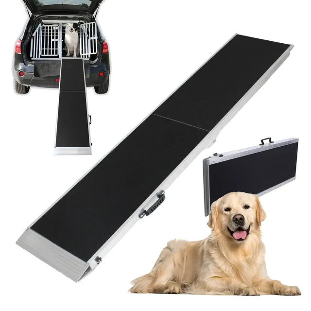 trutzholm-hunderampe-klappbar-183-cm-aluminium-180-kg image 1