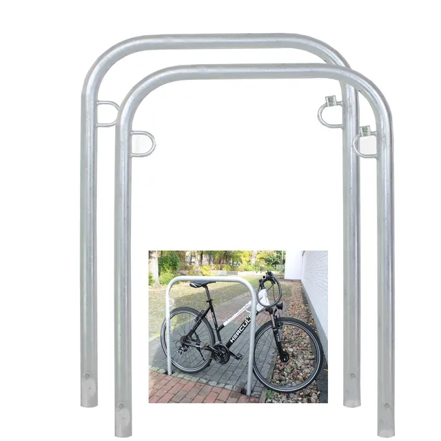 trutzholm-anlehnb-gel-fahrradst-nder-2er-feuerverzinkt image 1