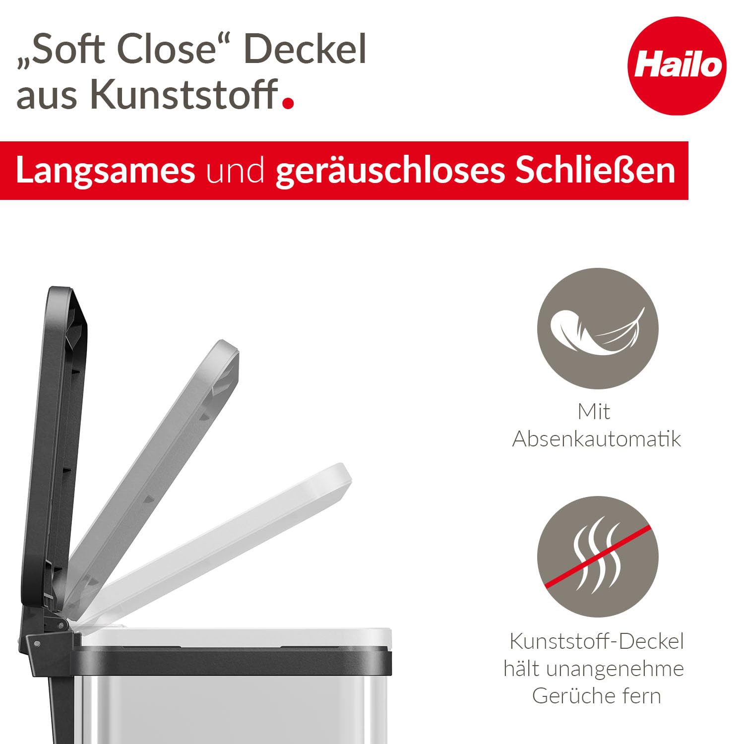 hailo-ko-duo-plus-m-m-lleimer-edelstahl-2x9-liter image 2
