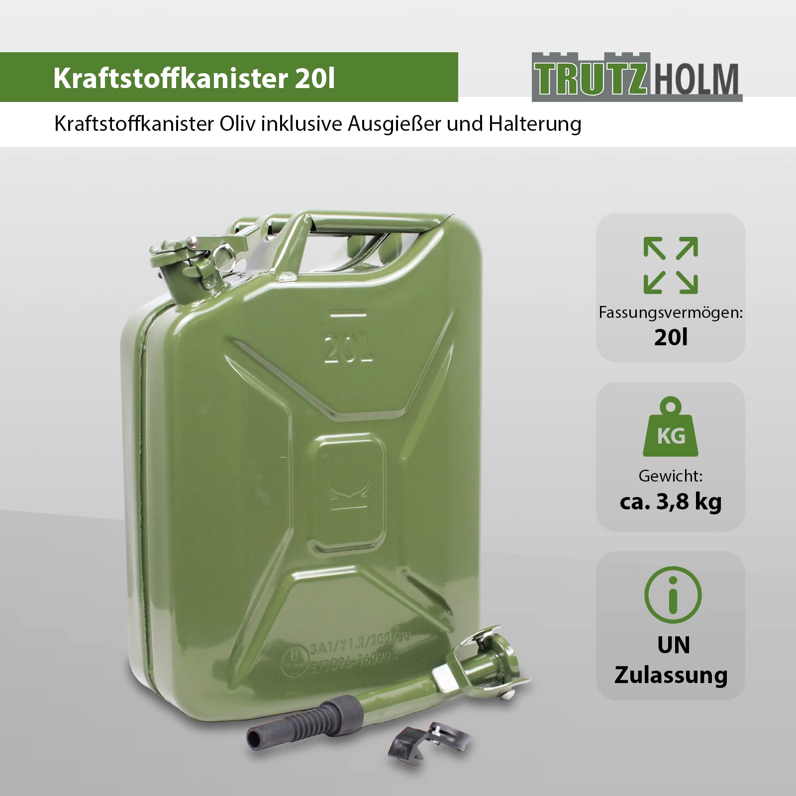trutzholm-kanister-20l-metall-benzinkanister-olivgr-n image 2