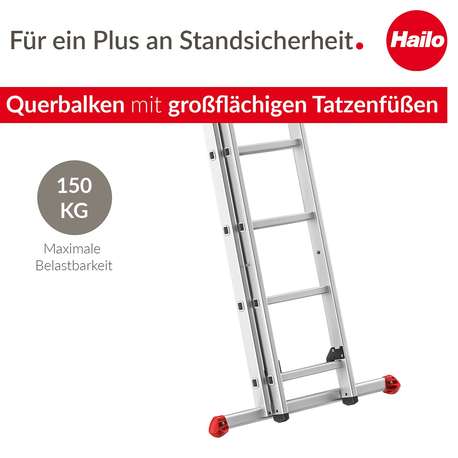 hailo-s80-profistep-duo-schiebeleiter-2x9-sprossen-alu-150-kg image 2