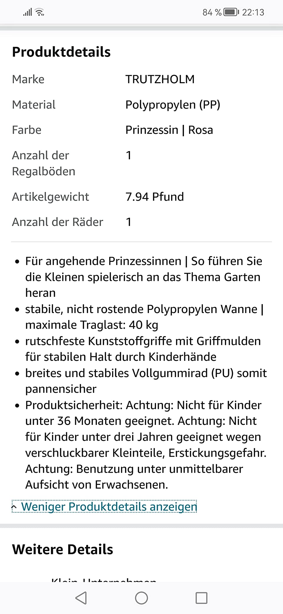 Ok für Kleine