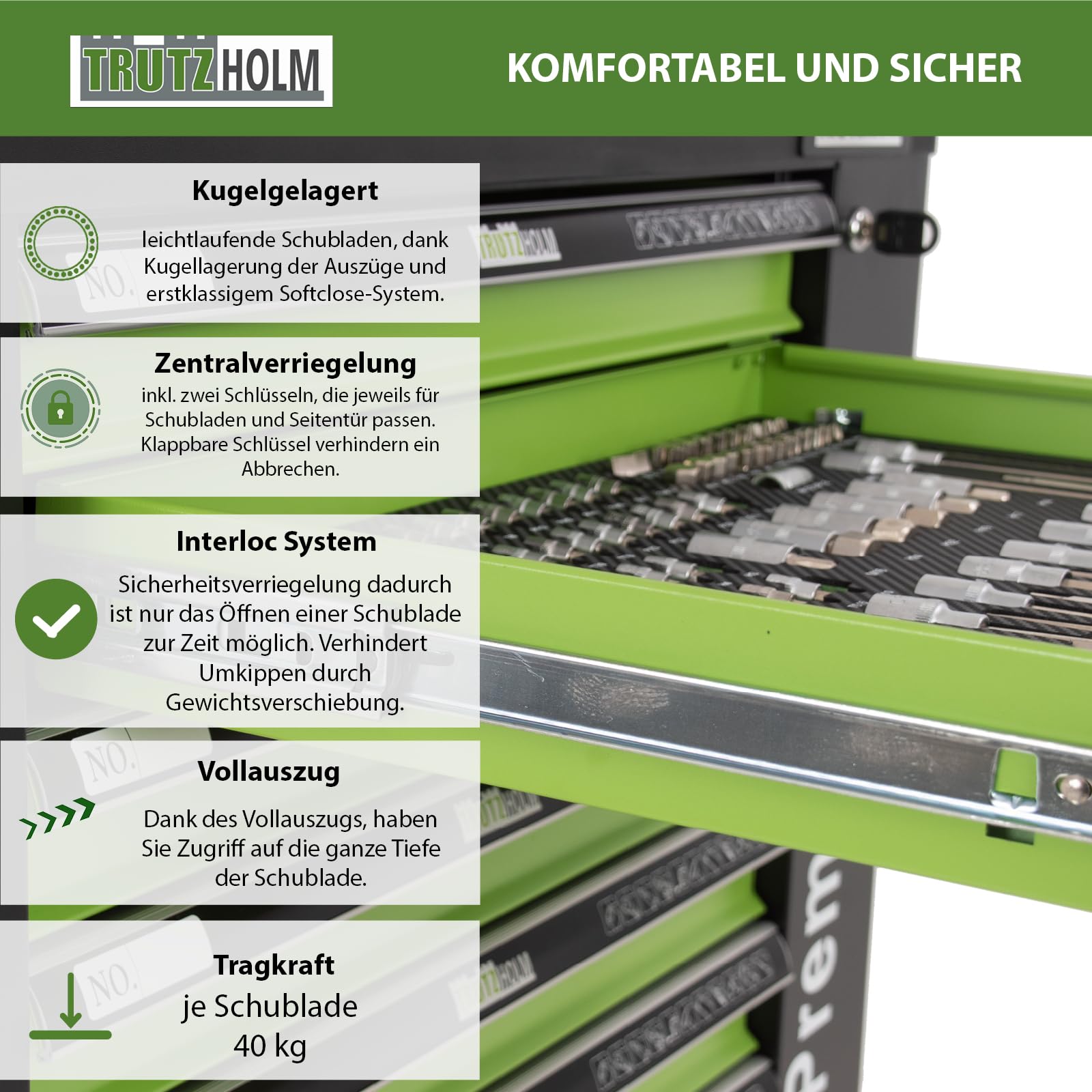 trutzholm-werkstattwagen-254-tlg-best-ckt-8-schubladen-gr-n image 5
