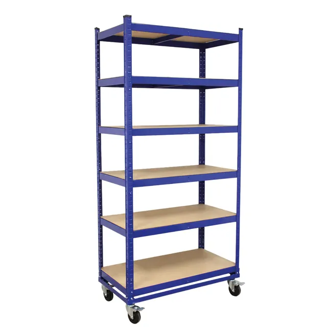 trutzholm-etagenwagen-6-ebenen-215x90x45-cm-blau image 1