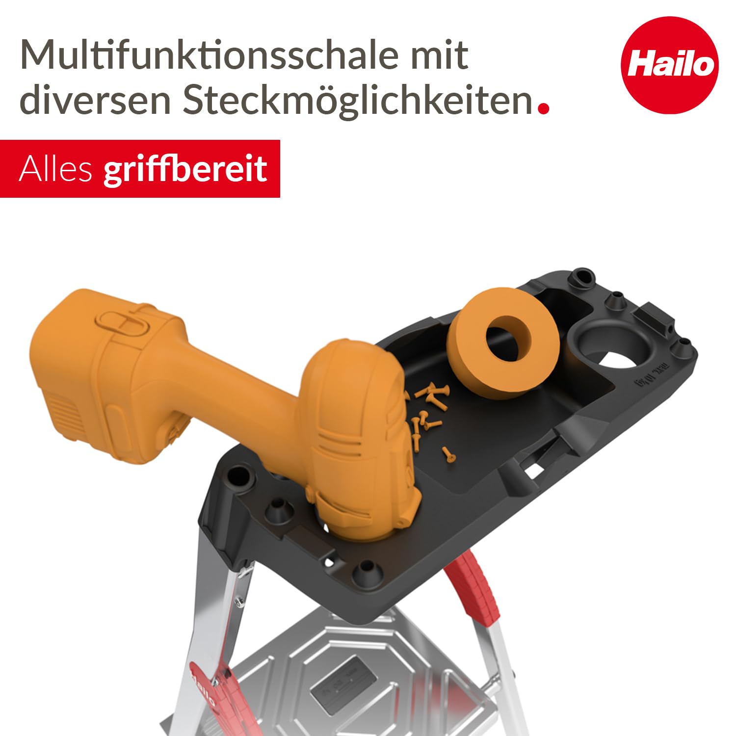 hailo-zubeh-r-multifunktions-schale-leiterablage-schwarz image 4