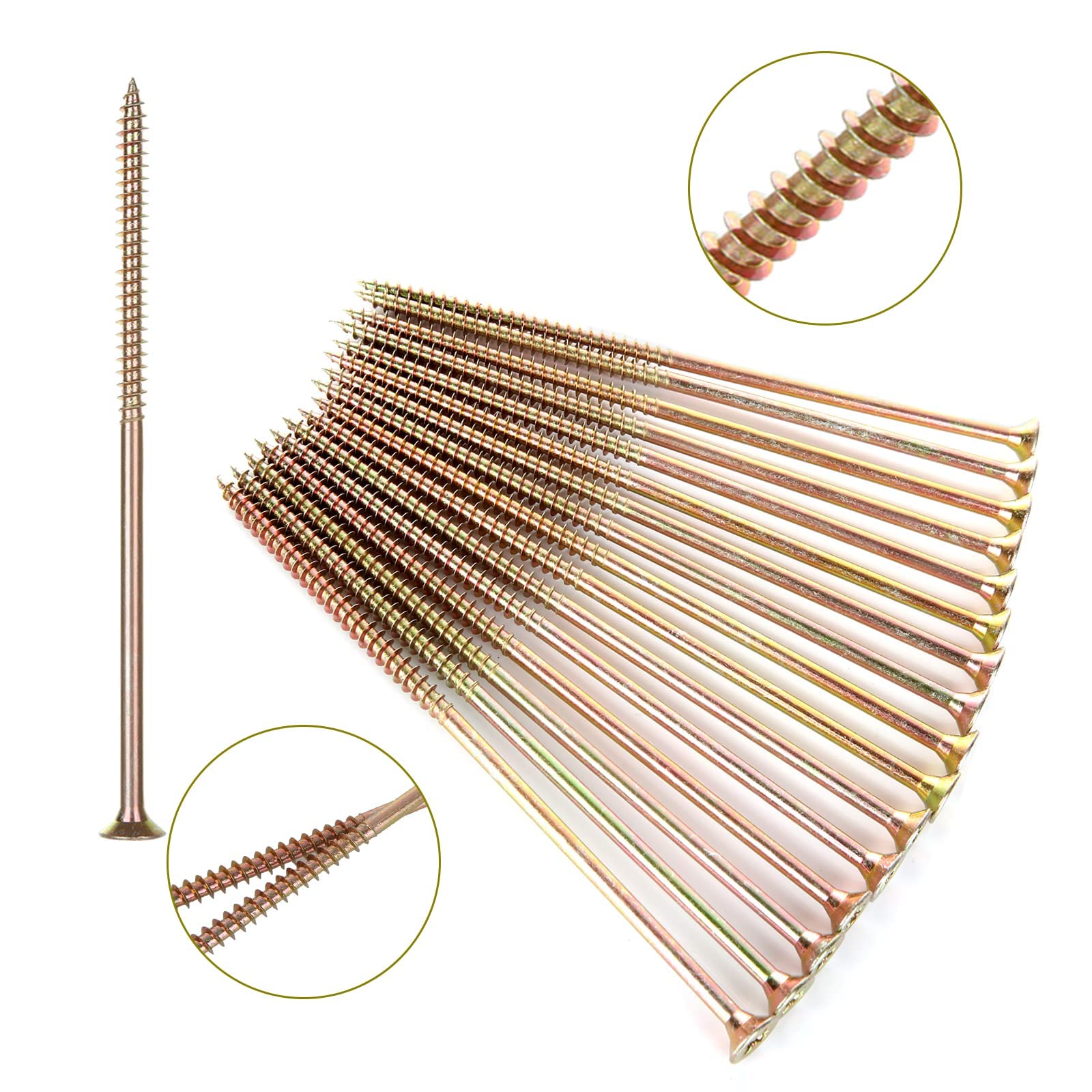 senenqu-holzschrauben-6x160mm-verzinkt-100er-pack-senkkopf image 6