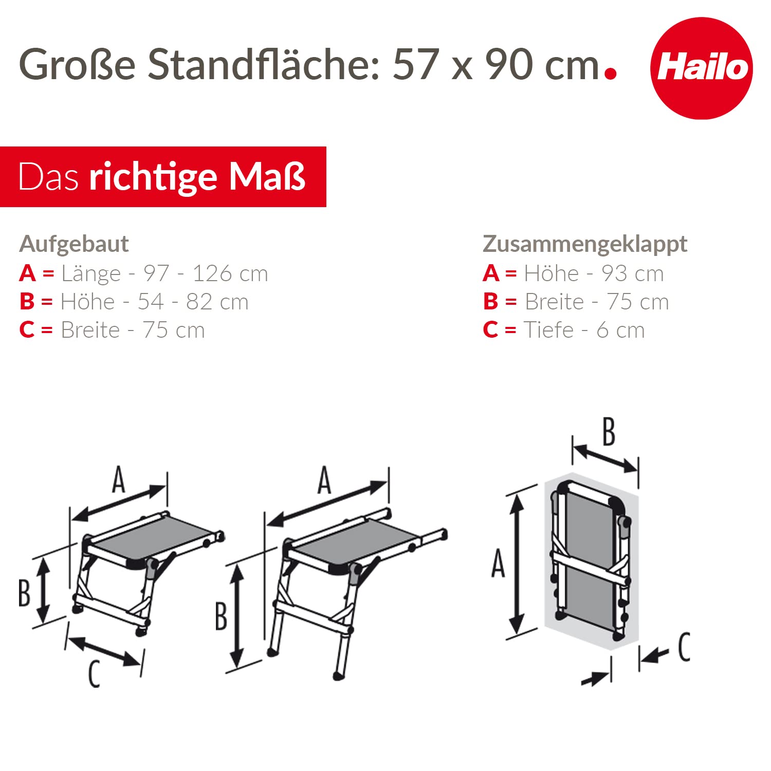hailo-zubeh-r-tp2-pro-arbeitsplattform-treppenpodest-150-kg-silber image 6