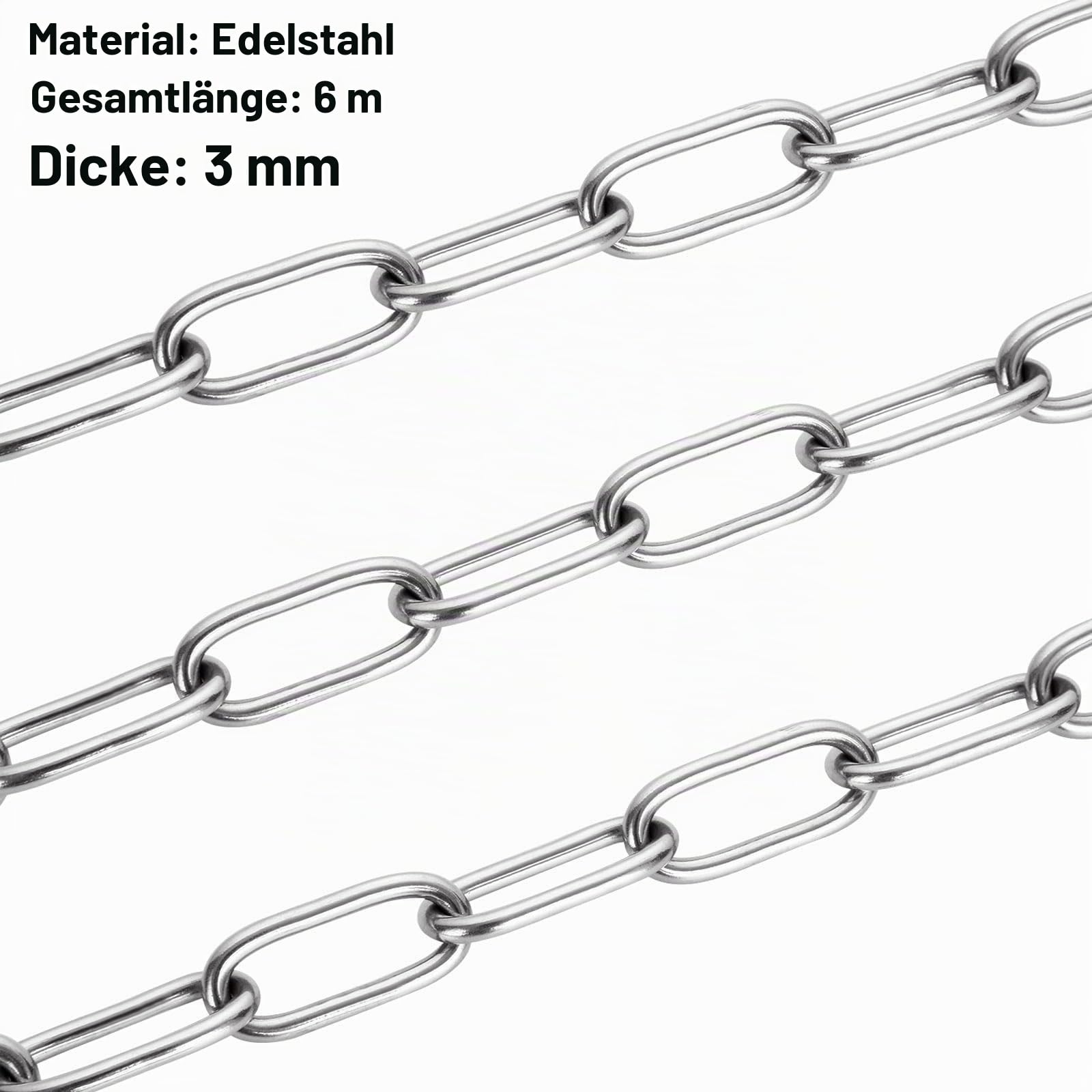 senenqu-edelstahlkette-6m-3mm-gliederkette-100kg-rostfrei image 2