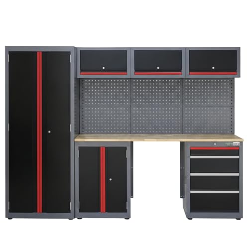 trutzholm-werkstattwand-13-tlg-gr-n-werkstattschrank-260-cm image 6