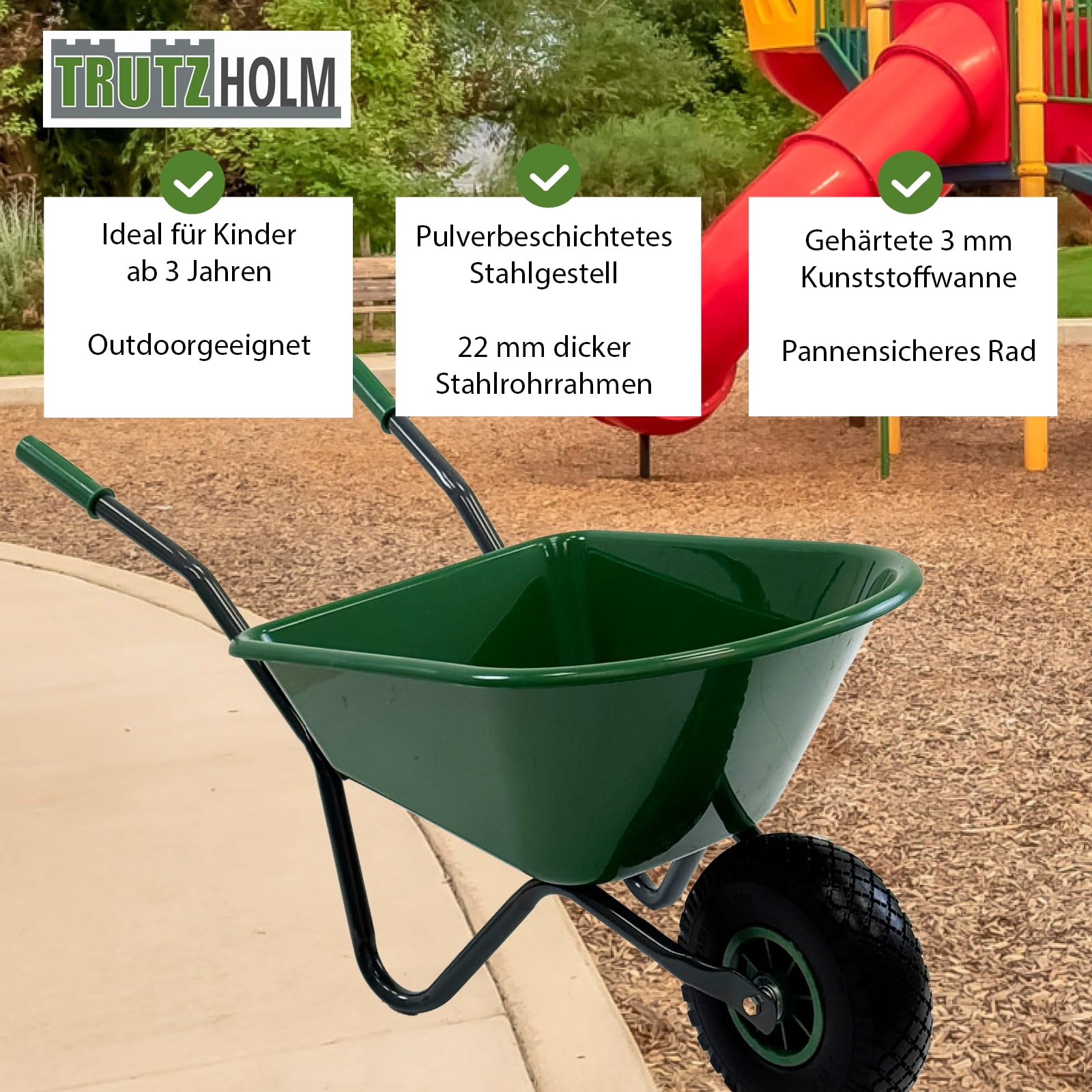 trutzholm-uni-kinderschubkarre-gr-n-40-kg-traglast image 7