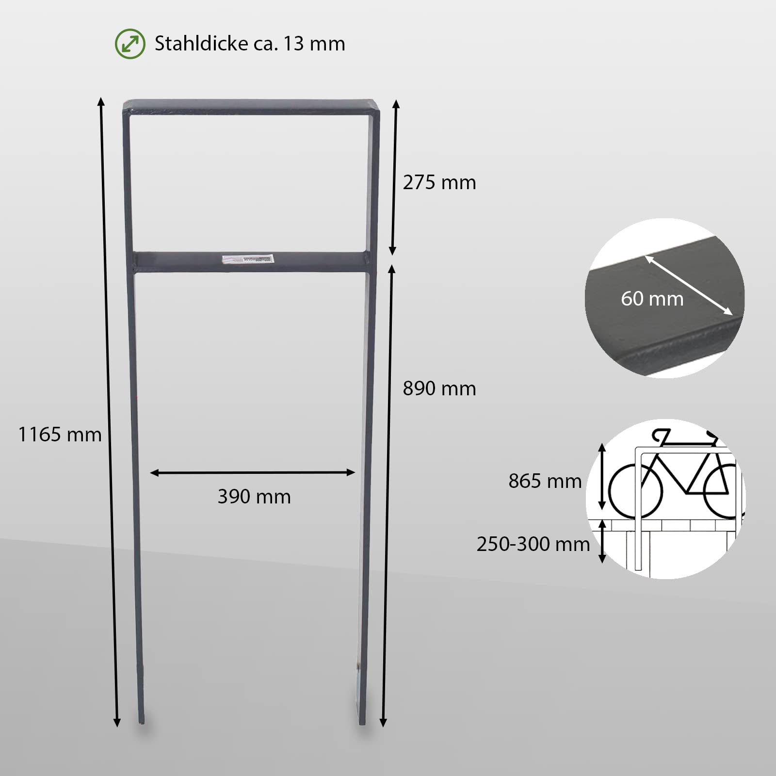 trutzholm-fahrradanlehnb-gel-116x39-cm-anthrazit-einbetonieren image 4